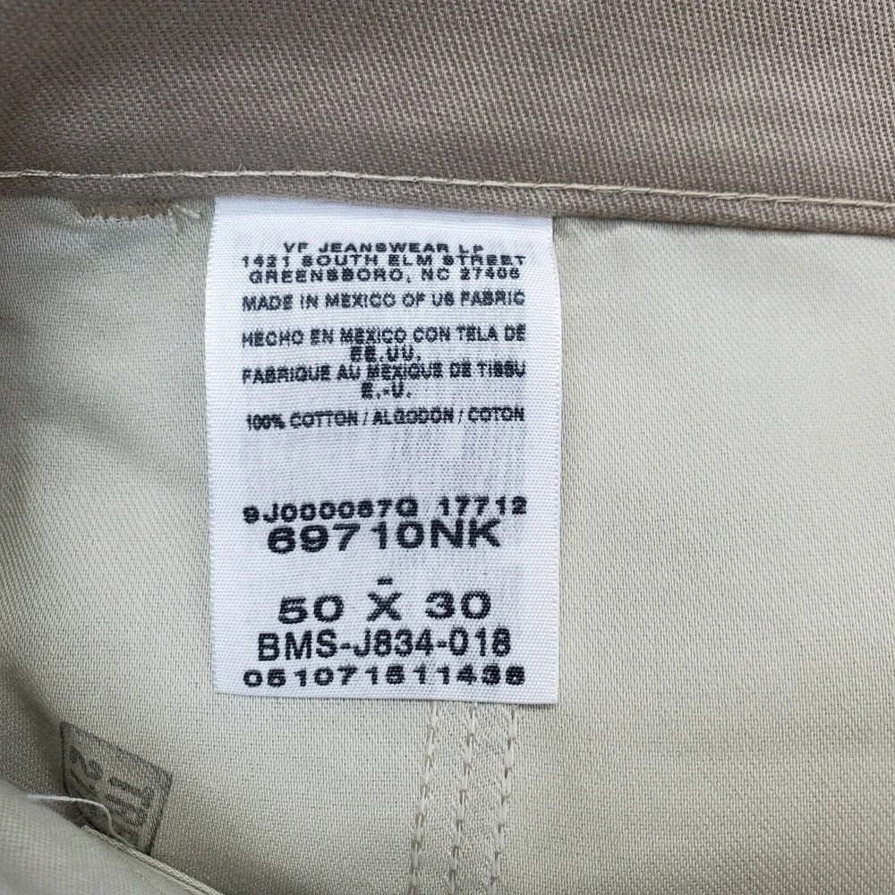Timber Creek by Wrangler Dress Pants Men Size 50/30 Brown Pleated Expanded Waist